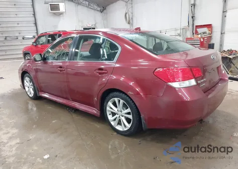 2014 Subaru Legacy 2.5I Premium z USA, uszkodzony, nr VIN 4S3BMCD62E3027042